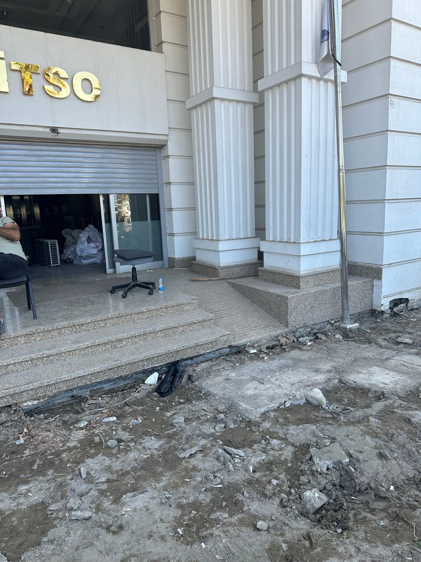 HTSO bina girişi drenaj uygulaması