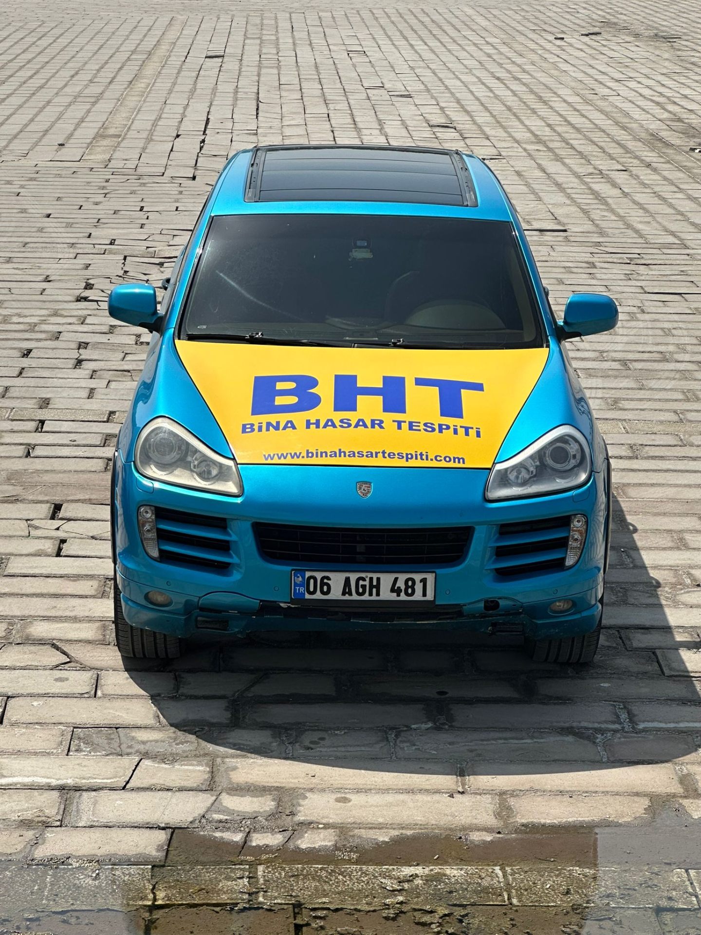 BHT Bina Hasar Tespiti mobil saha aracı
