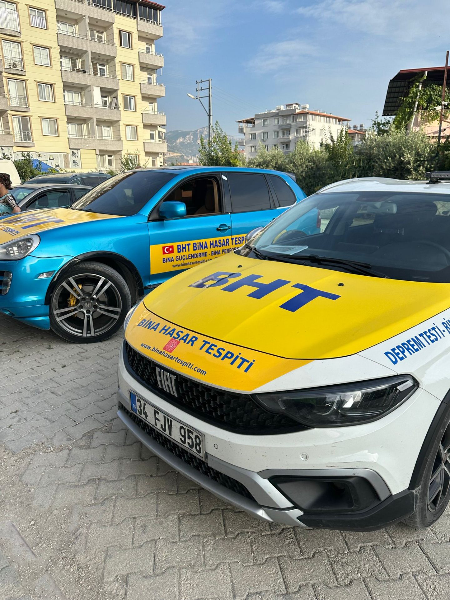 BHT filo araçları, deprem testi ve bina güçlendirme