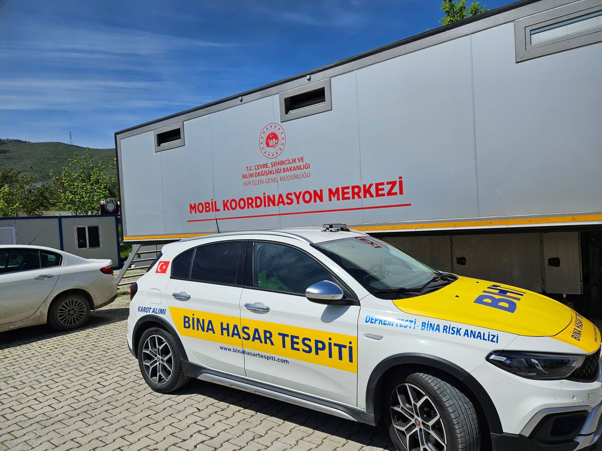 Mobil Koordinasyon Merkezi ve BHT aracı